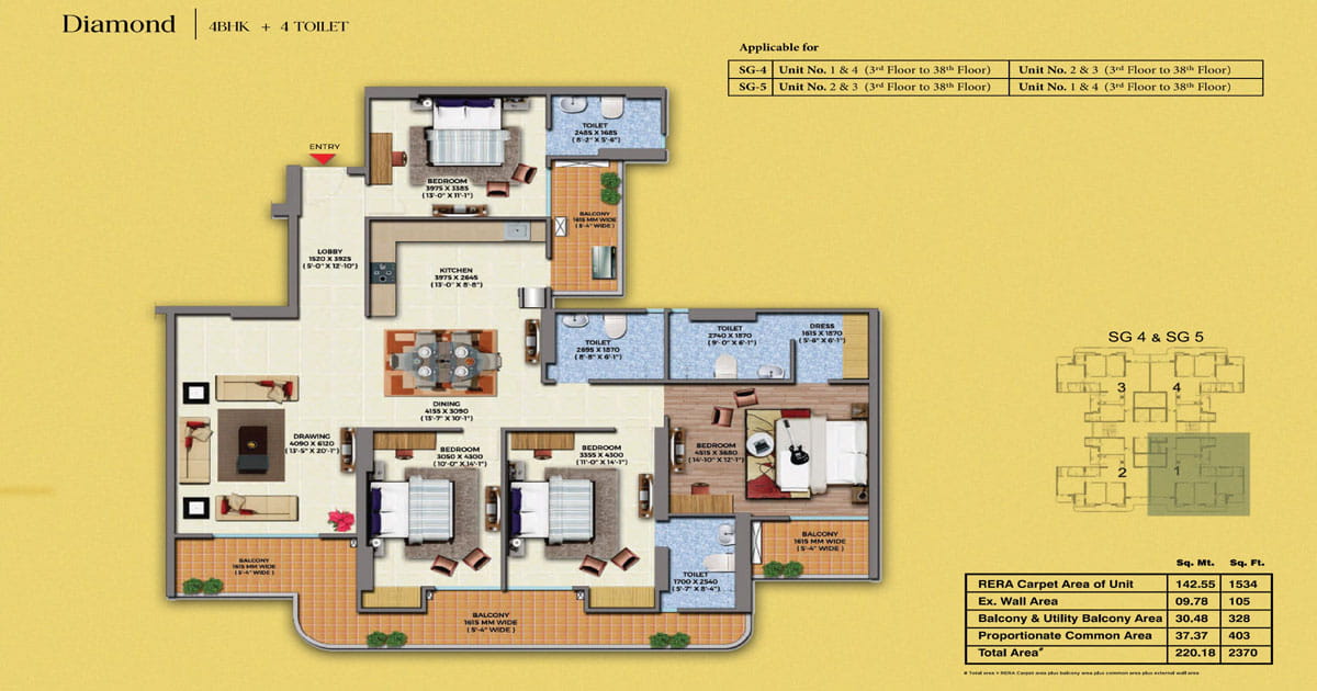 Saya Gold Avenue Indirapuram 4 Bed Apartment Saya Gold Avenue Indirapuram 4 Bed Apartment