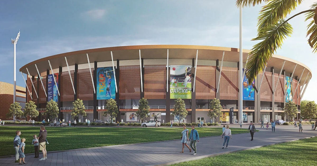 Cricket Stadium at The Omaxe State Dwarka