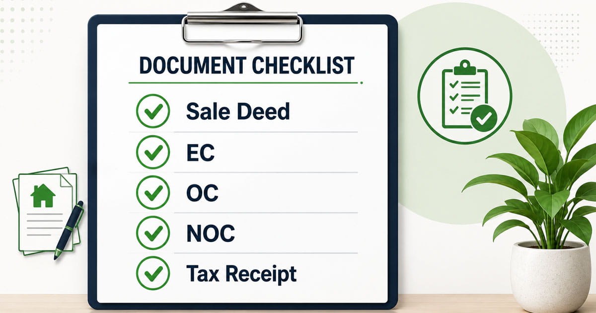 List Important property documents in India List Important property documents in India